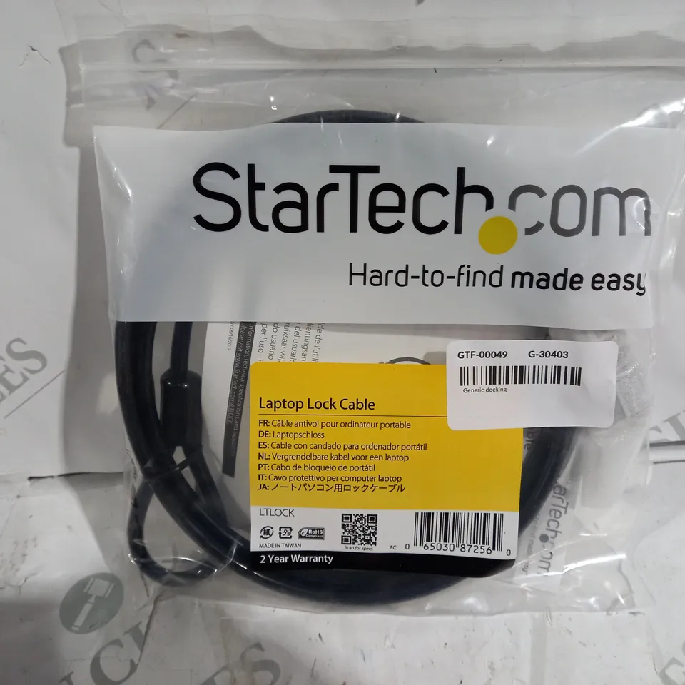 STARTECH LAPTOP LOCK CABLE