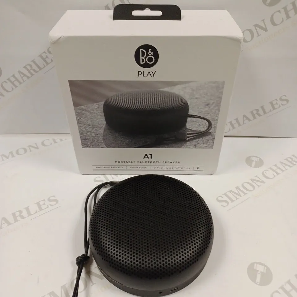BOXED B&O A1 PORTABLE BLUETOOTH SPEAKER 