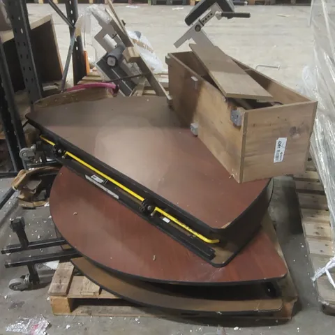 PALLET CONTAINING ASSORTED FURNITURE PARTS