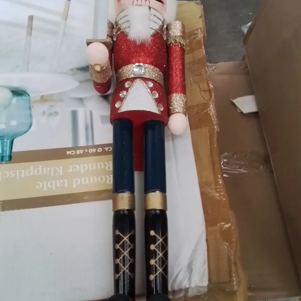 BOXED BRAVICH 24"WOODEN NUTCRACKER SOLIDER 60CM SWORDSMAN