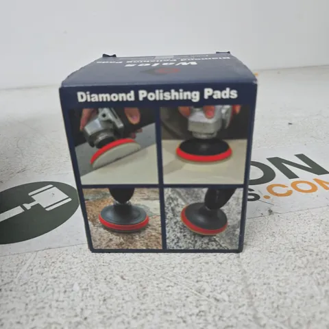 TOTE OF APPROXIMATELY 12 ASSORTED ITEMS TO INCLUDE: DIAMOND POLISHING PADS