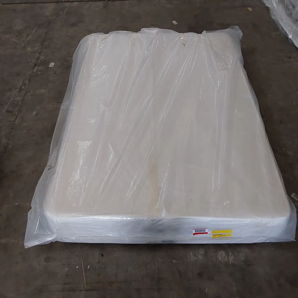 QUALITY BAGGED MEMORY WOOL POCKET SPRUNG HYBRID 20CM  SMALL DOUBLE SIZED MATTRESS 