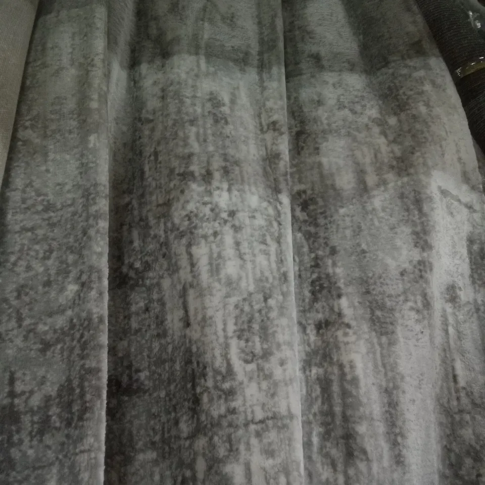 POWER LOOM CHARCOAL/WHITE RUG 160X220CM
