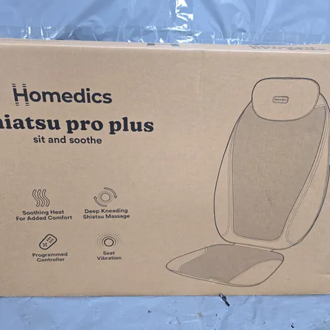 BOXED HOMEDICS SBM-350H SHIATSU PRO PLUS MASSAGER