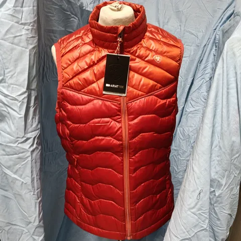 ARIAT WOMEN'S IDEAL DOWN VEST β RED, SIZE M