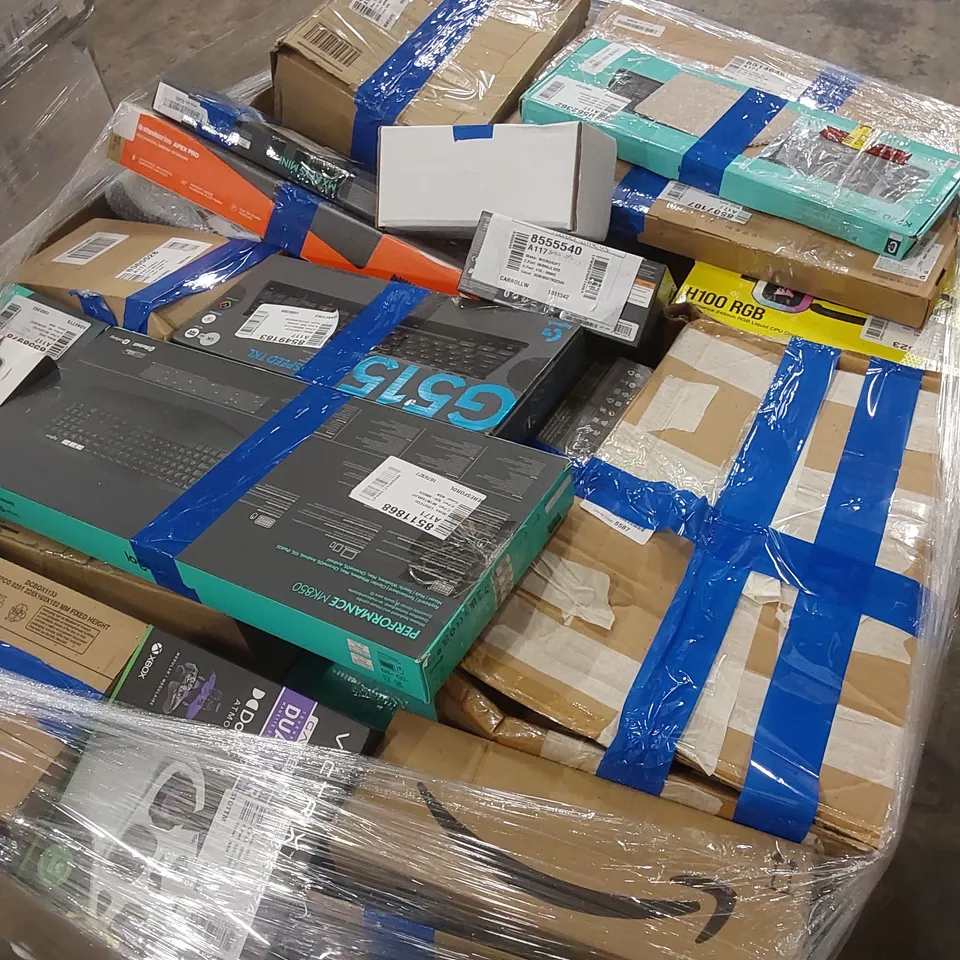 PALLET OF APPROXIMATELY 107 UNPROCESSED HIGH VALUE RAW RETURN ELECTRICAL GOODS TO INCLUDE;