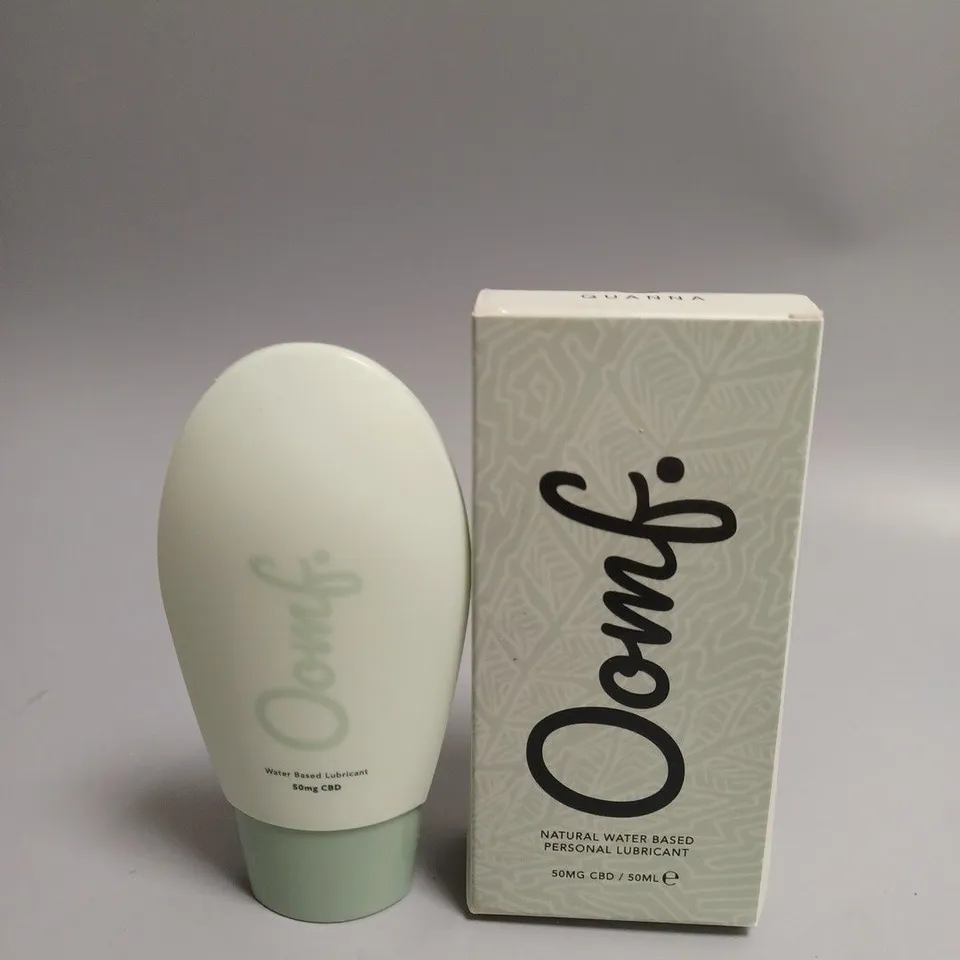 OOMF CBD WATER BASED LUBE 50ML BOTTLE