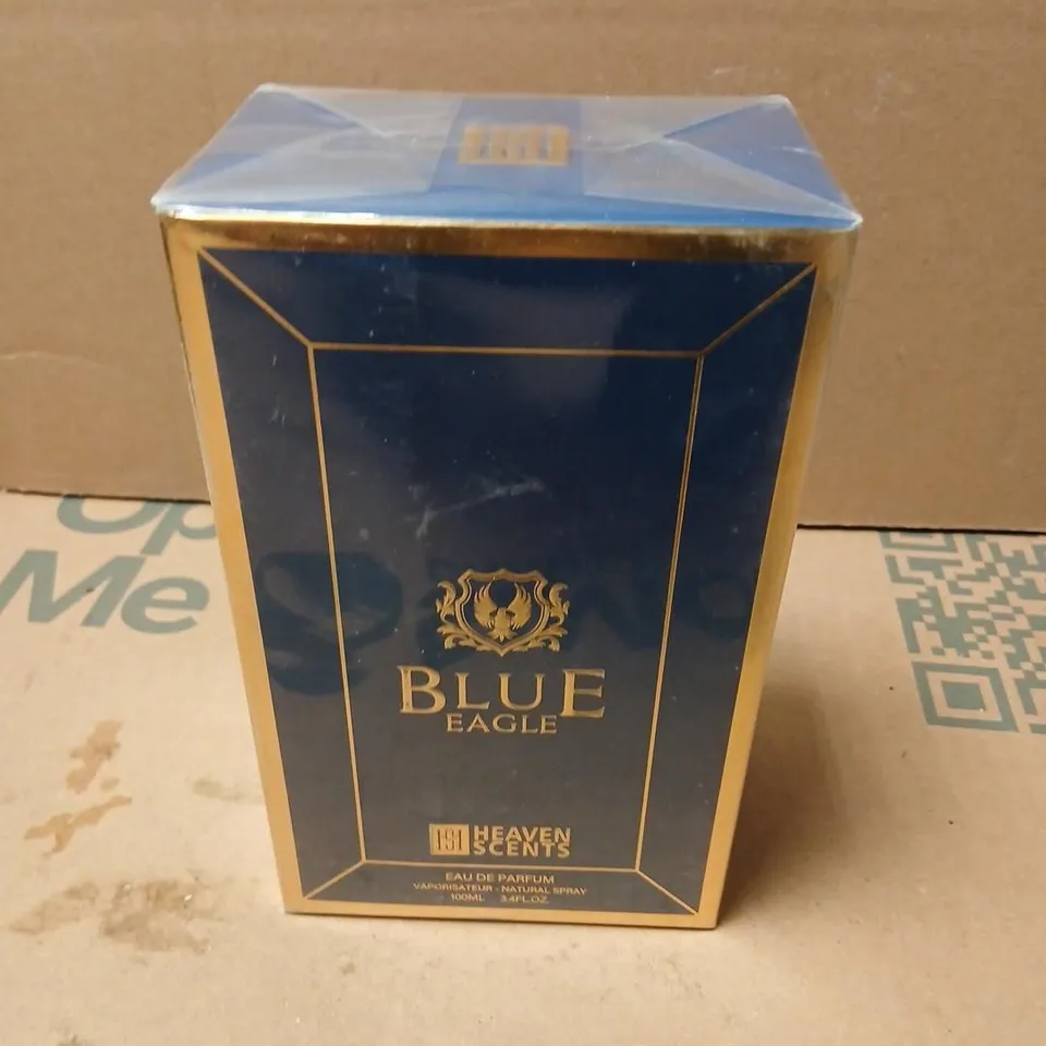 BOXED AND SEALED BLUE EAGLE HEAVEN SCENTS EAU DE PARFUM 100ML
