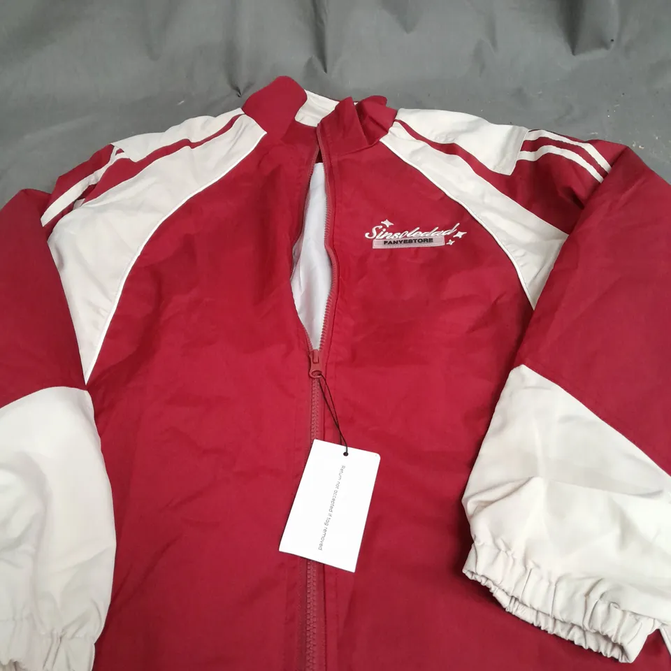 BEAULARES RED THIN JACKET - SIZE UNSPECIFIED 