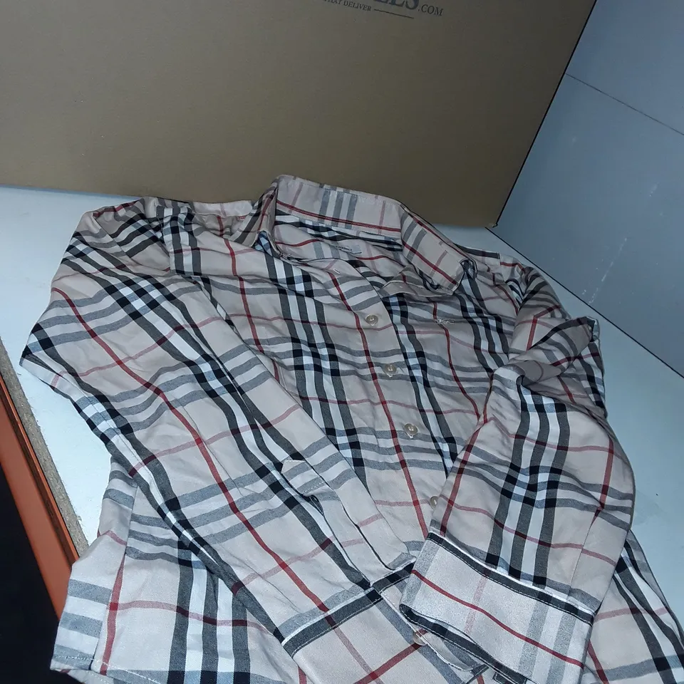 BURBERRY LONG SLEEVE SHIRT UK SIZE S