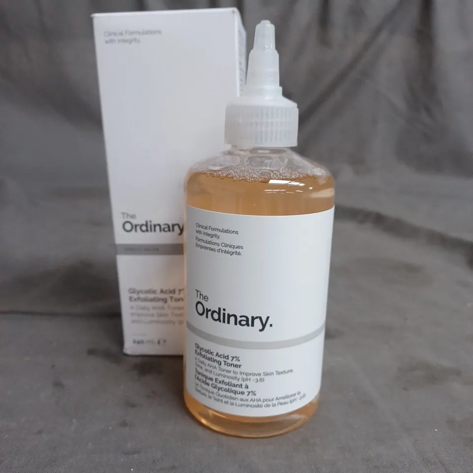 THE ORDINARY GLYCOLIC ACID 7% EXFOLIATING TONER 240ML