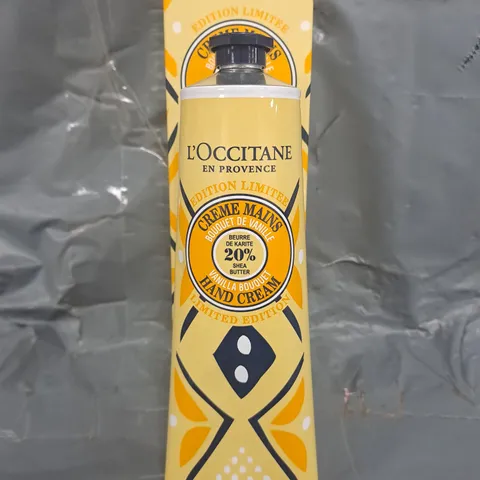 L'OCCITANE LIMITED EDITION VANILLA BOUQUET HAND CREAM (150ML)