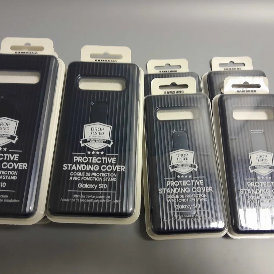 LOT OF 15 SAMSUNG GALAXY S10 PROTECTIVE STANDING COVERS