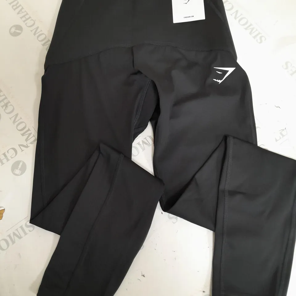 GYMSHARK WAIST SUPPORT LEGGINGS - S BODY FIT 