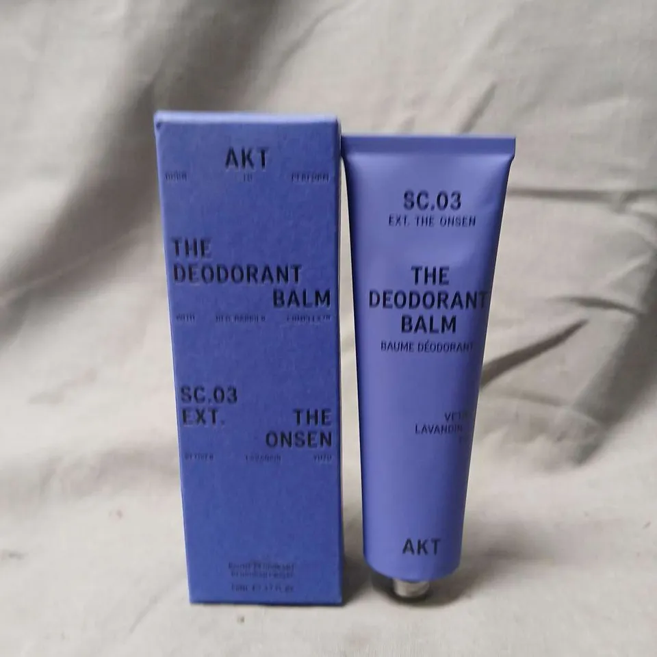 AKT DEODORANT BALM – THE ONSEN (SC.03 EXT. THE ONSEN)