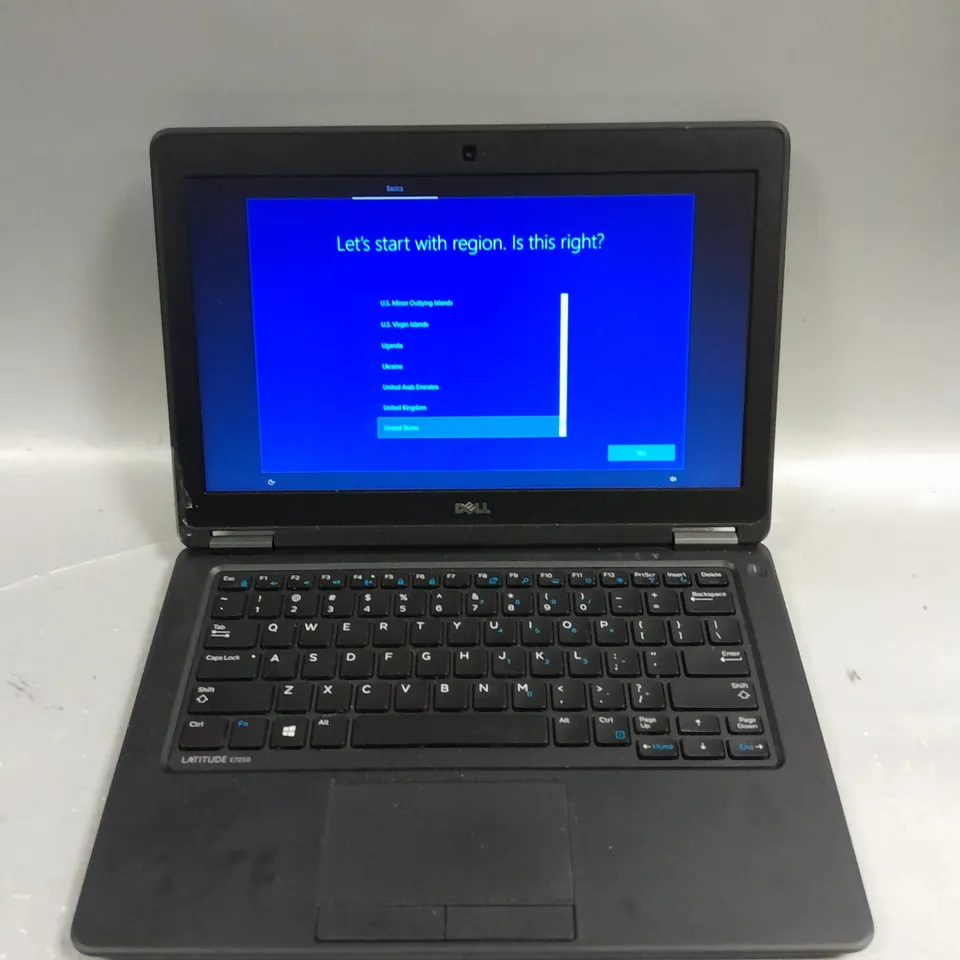 DELL LATITUDE E7250 LAPTOP 