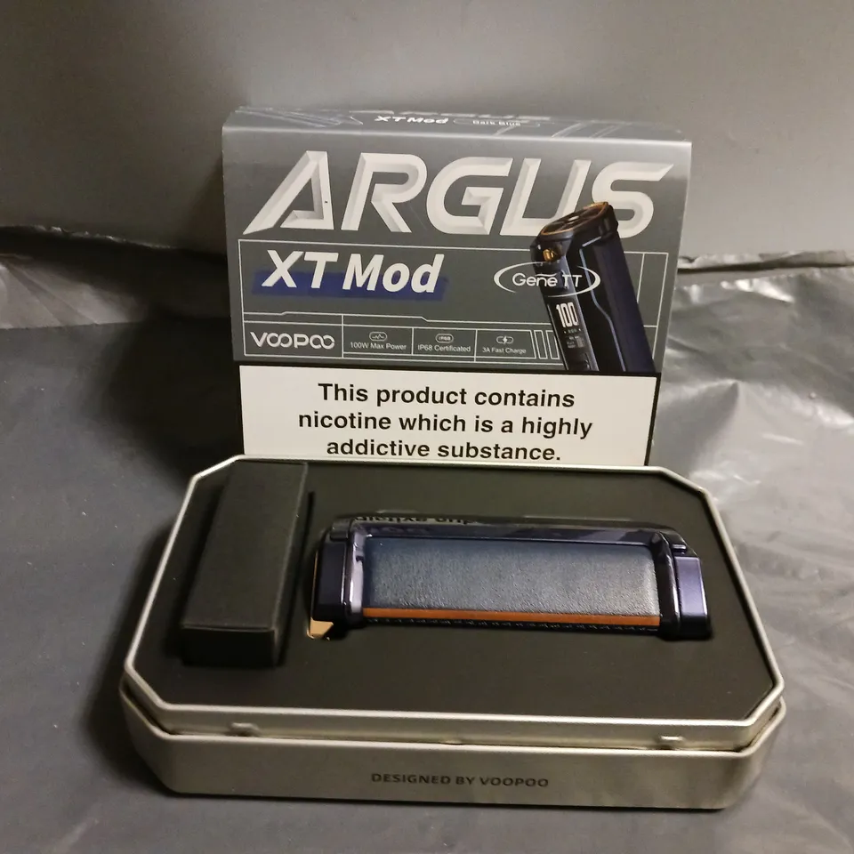 BOXED ARGUS XT MOD VOOPOO IN DARK BLUE