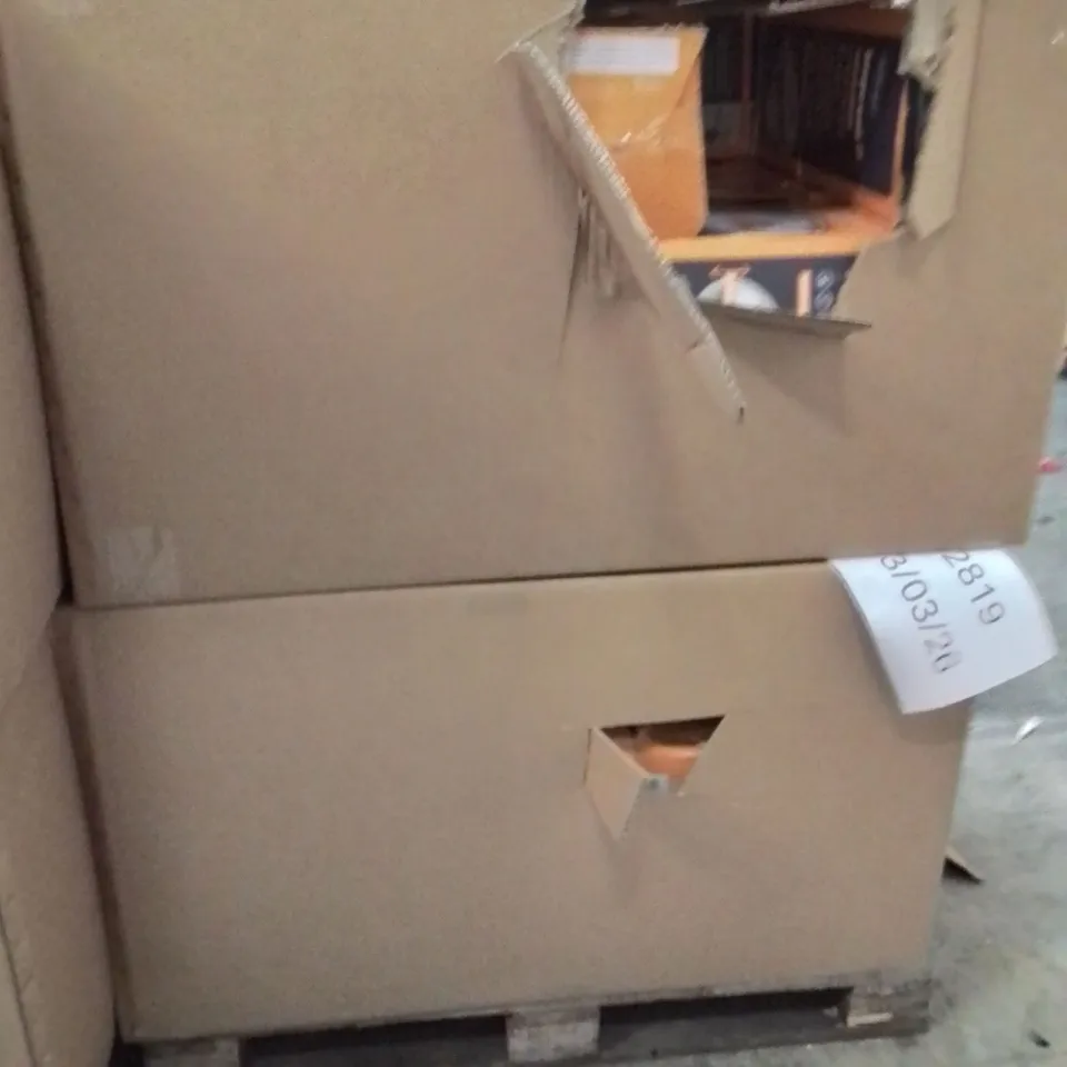 PALLET CONTAINING A LARGE QUANTITY OF SILENT NIGHT MEMORY FOAM MATTRESS TOPPER