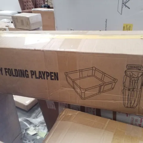 BOXED BABY FOLDING PLAYPEN
