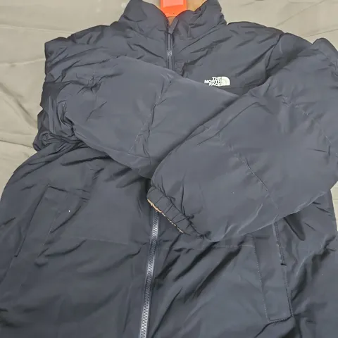 THE NORTH FACE NAVY PUFFER JACKET - SIZE UNSPECIFIED 