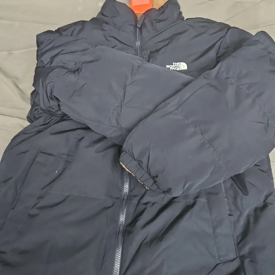 THE NORTH FACE NAVY PUFFER JACKET - SIZE UNSPECIFIED 