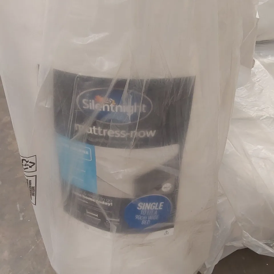 QUALITY BAGGED AND ROLLED SILENTNIGHT MATTRESS-NOW 90CM SINGLE MATTRESS
