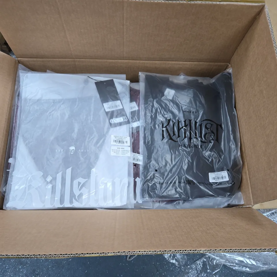 LARGE QUANTITY OF BRAND NEW KILLSTAR CLOTHING ITEMS TO INCLUDE MIDNIGHT ROAR BIKINI BOTTOMS AND BLOOD WHISPER CARDIGANS - VARIOUS SIZES