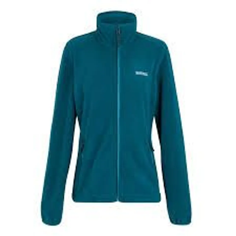 BRAND NEW REGATTA LADIES FLOREO IV FULL ZIP FLEECE IN MOROCCAN BLUE - UK SIZE 14