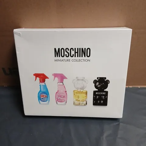 BOXED MOSCHINO MINIATURE COLLECTION