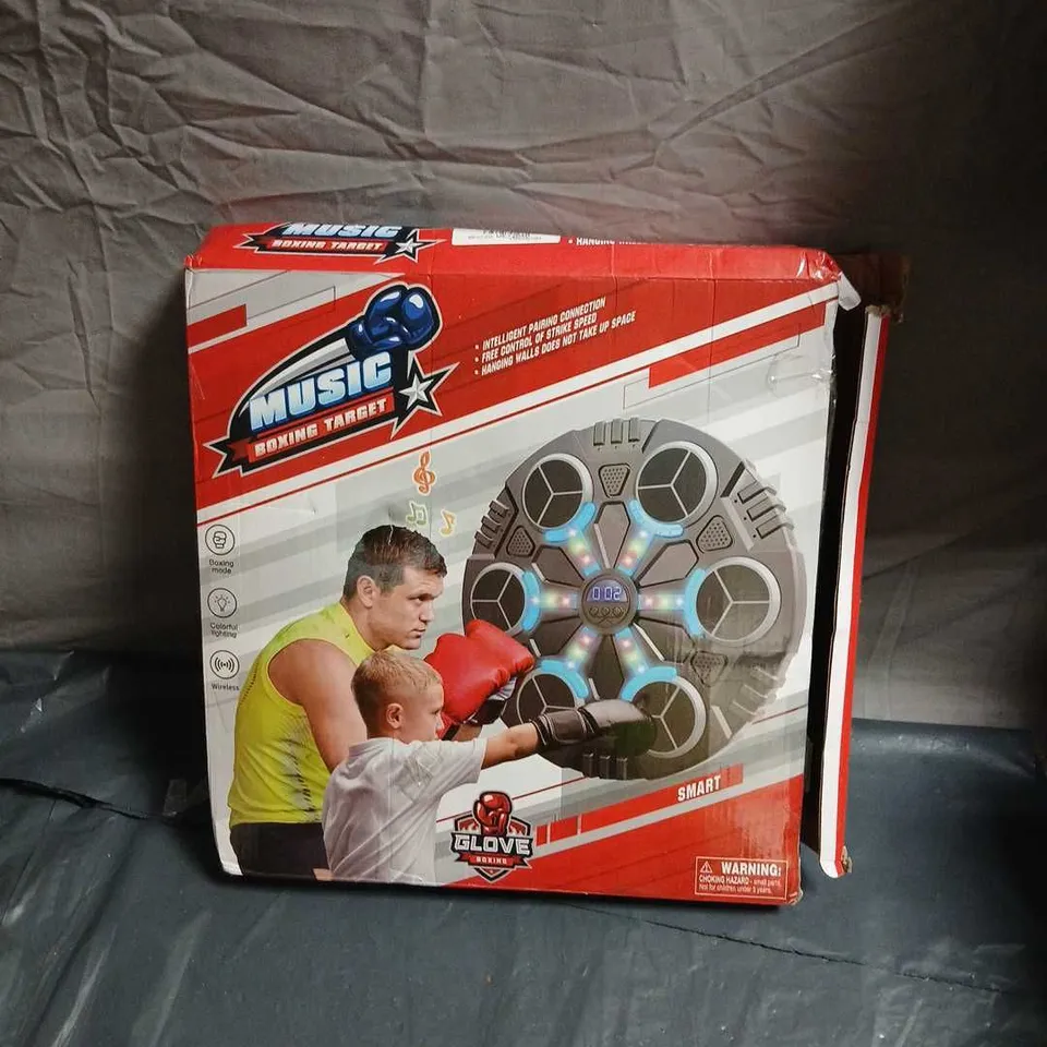 MUSIC BOXING TARGET – INTERACTIVE BOXING TOY (BOXED)