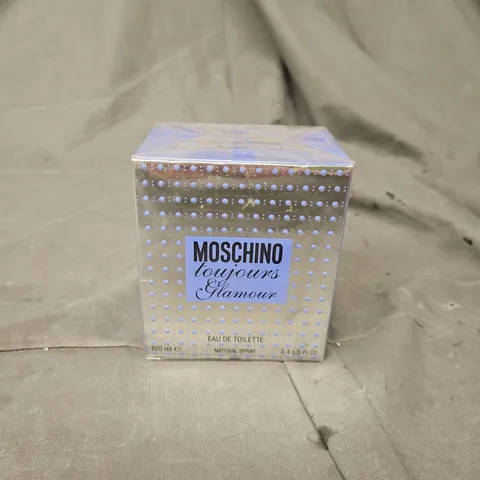 BOXED MOSCHINO TOUJOURS GLAMOUR EAU DE TOILETTE 100ML