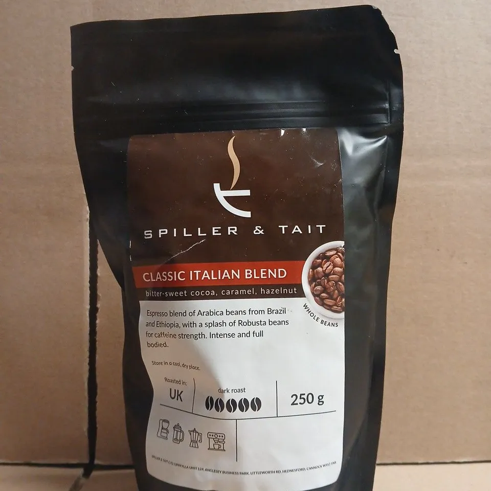 SPILLER & TAIT CLASSIC ITALIAN BLEND COFFEE (250G)