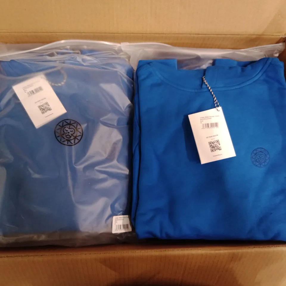 BRAND NEW BRASS MONKEY UNISEX HOODIES - APPROXIMATELY 14X // BLUE // BMAW24UNH03 // SIZE: M