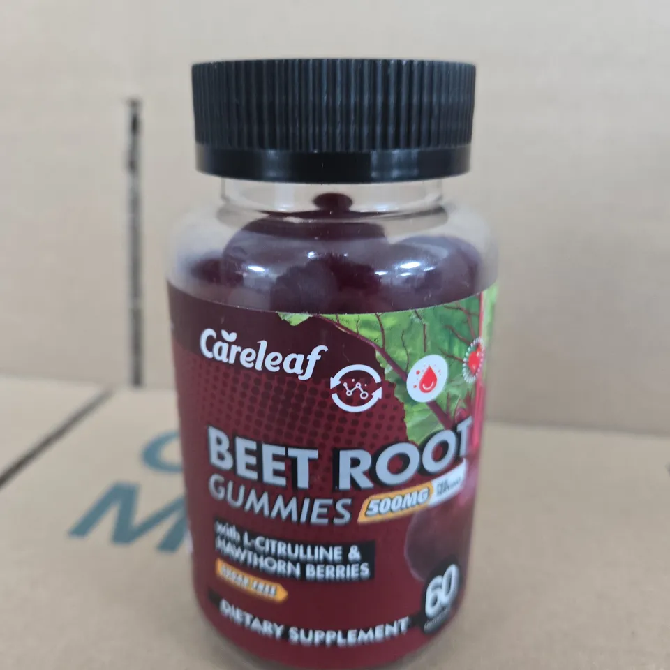 SUGAR FREE VEGAN BEET ROOT GUMMIES