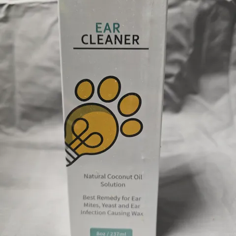 PETBRIGHT EAR CLEANER FOR DOGS – NATURAL COCONUT OIL SOLUTION (8OZ/237ML) - APPROXIMATELY 6 PCS 