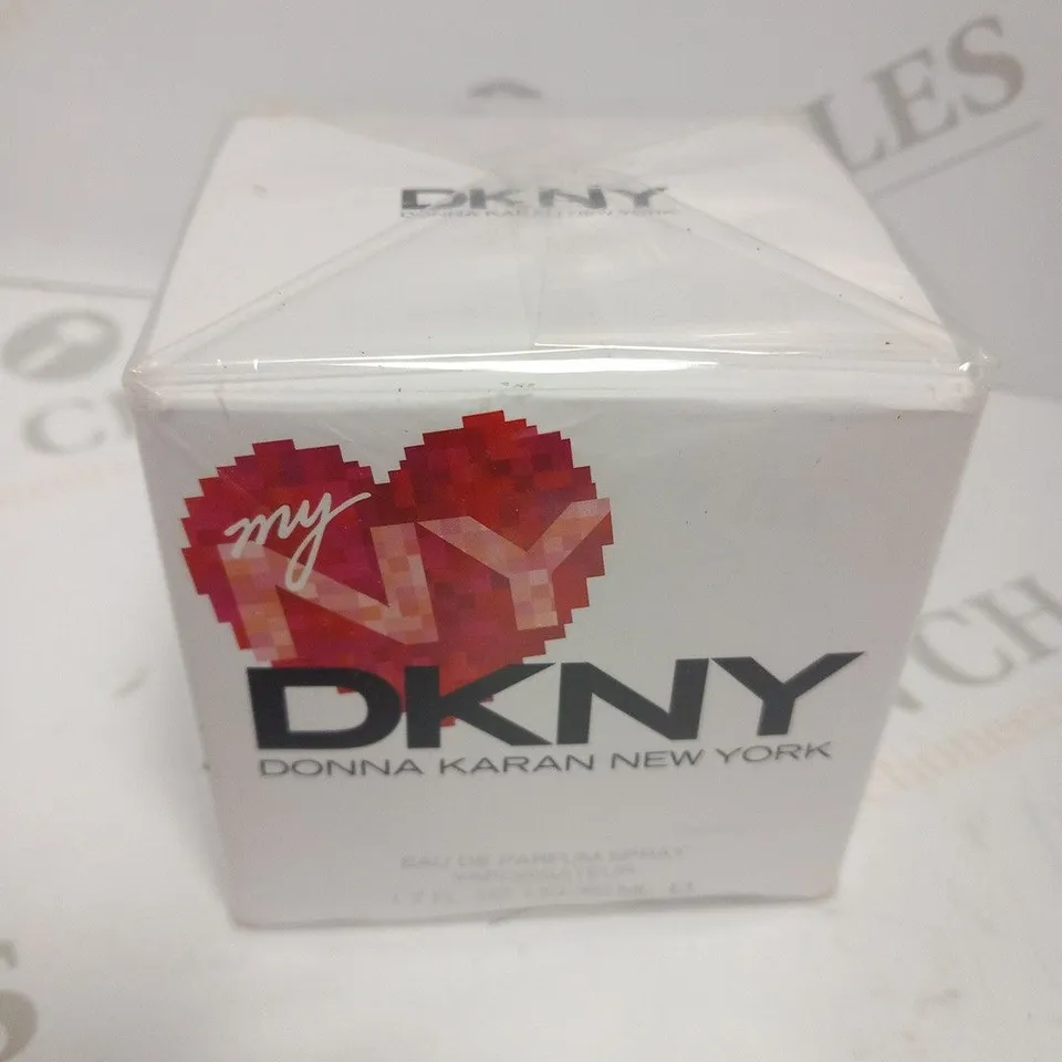 BOXED AND SEALED DKNY DONNA KARAN MYNY EAU DE PARFUM SPRAY 50ML MY NY