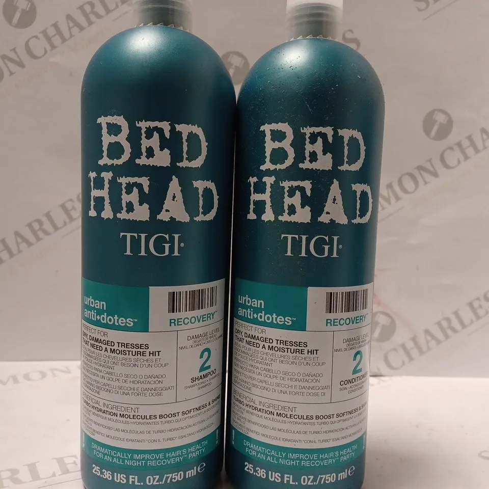 TIGI BED HEAD URBAN ANTIDOTES RECOVERY DUO ( 2 X 750ML)