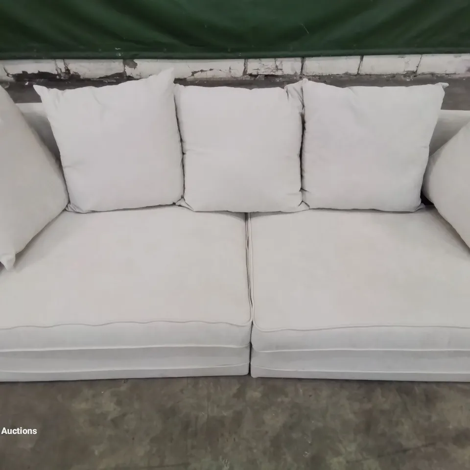 DESIGNER DURY 4 SEATER SOFA IN NATURAL COLOUR 