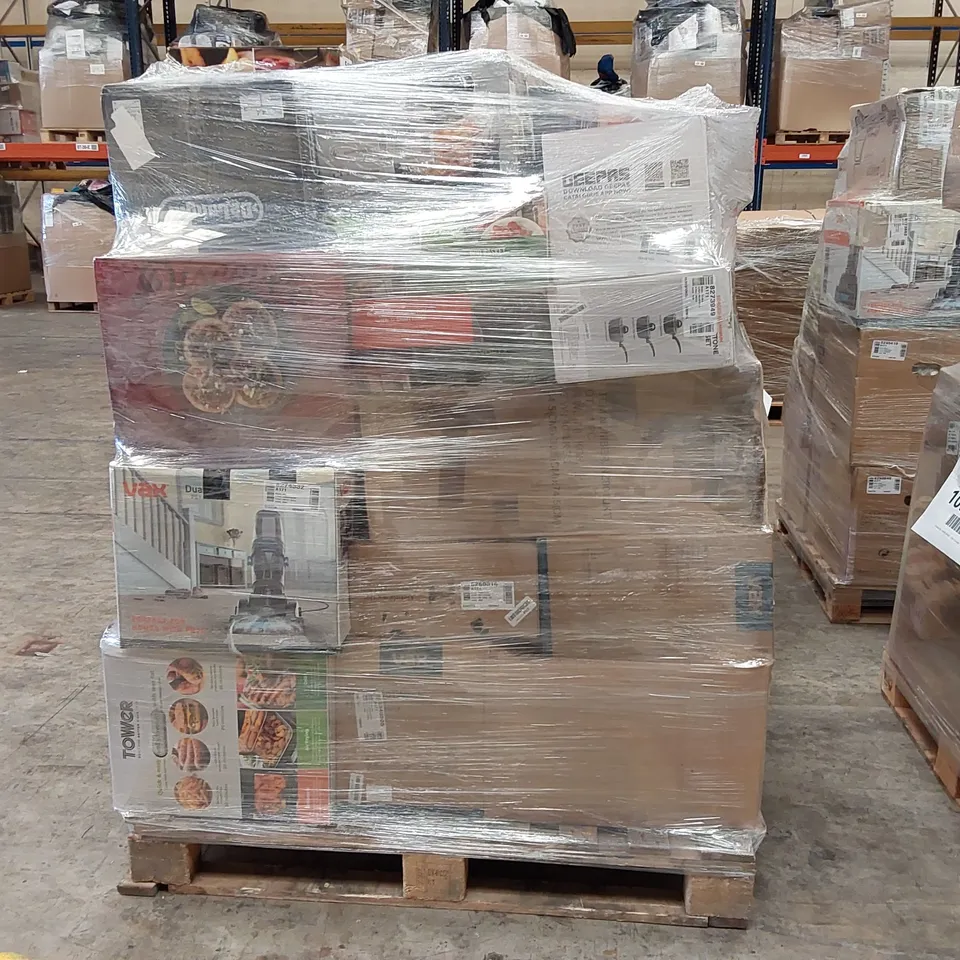 PALLET OF APPROXIMATELY 24 UNPROCESSED RAW RETURN HOUSEHOLD AND ELECTRICAL GOODS TO INCLUDE;