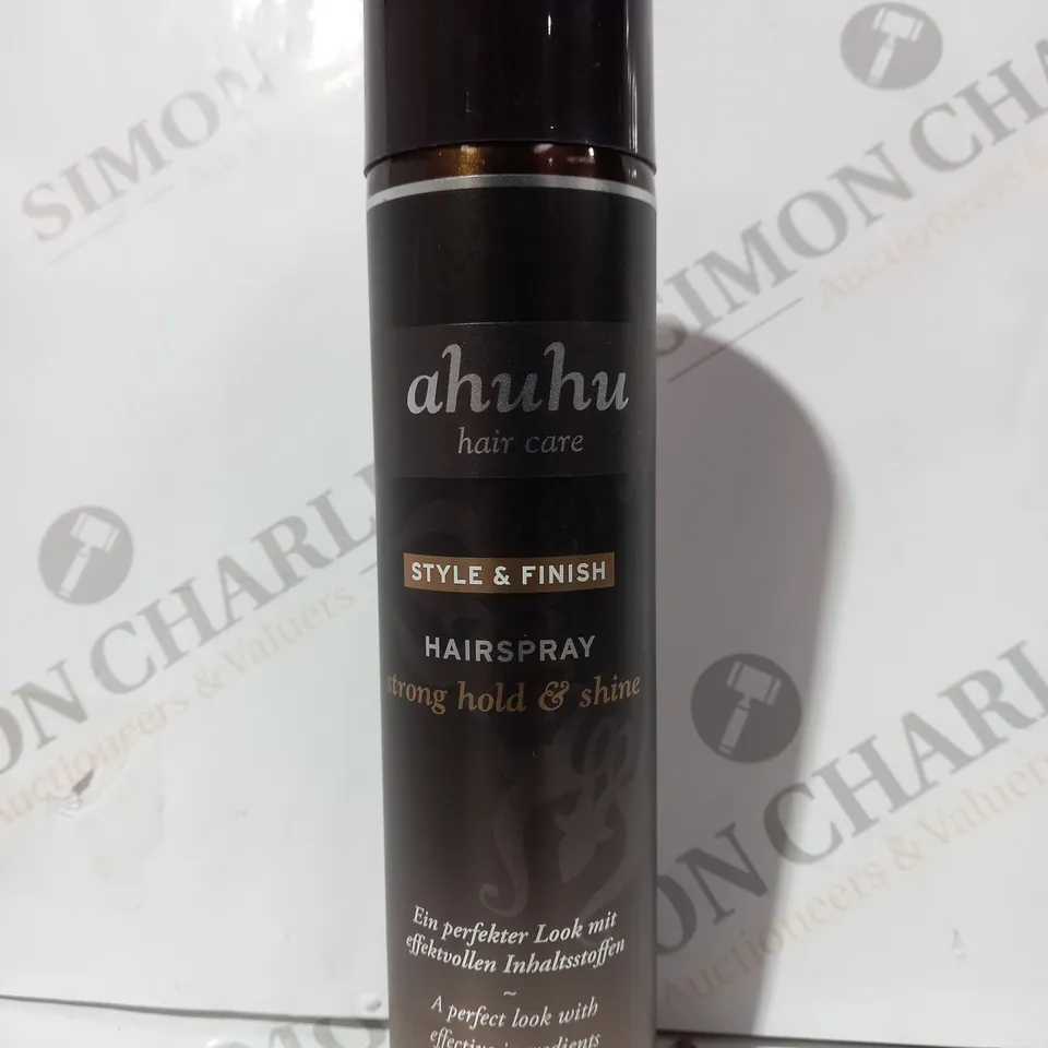 AHUHU STYLE & FINISH HAIRSPRAY STRONG HOLD & SHINE (300ML)