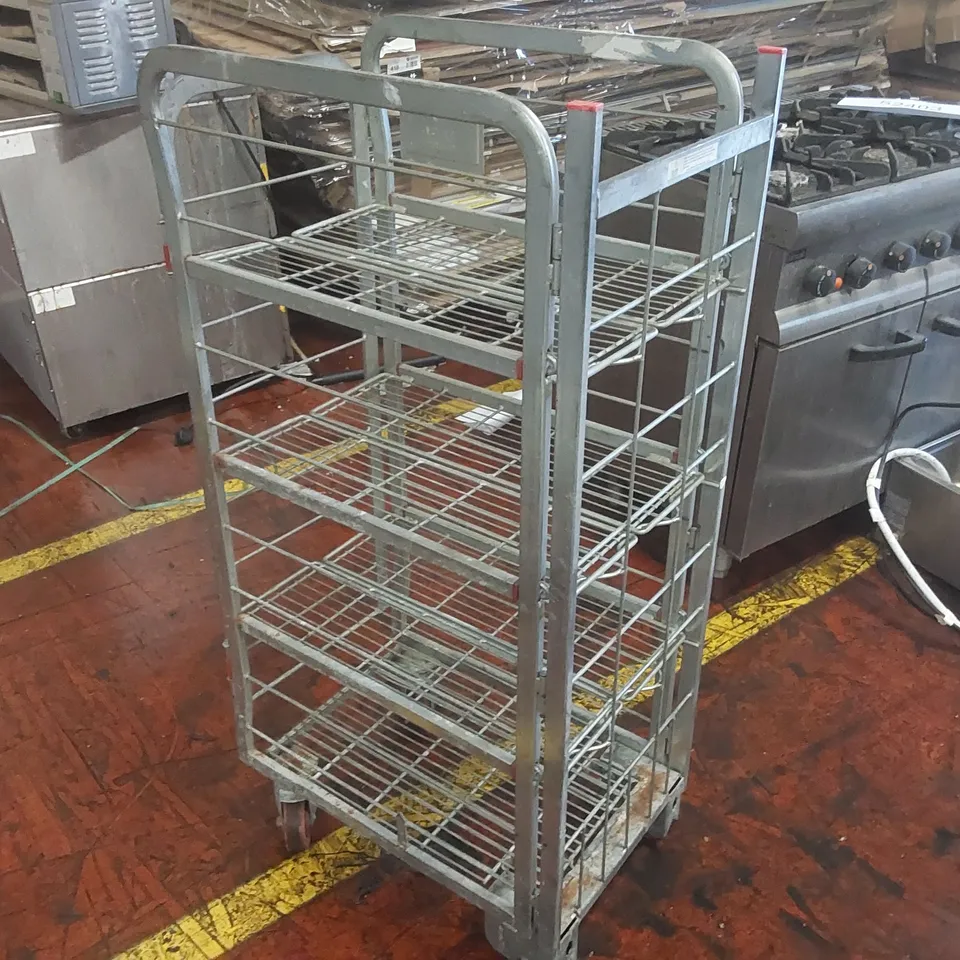 COMMERCIAL MILK TROLLEY