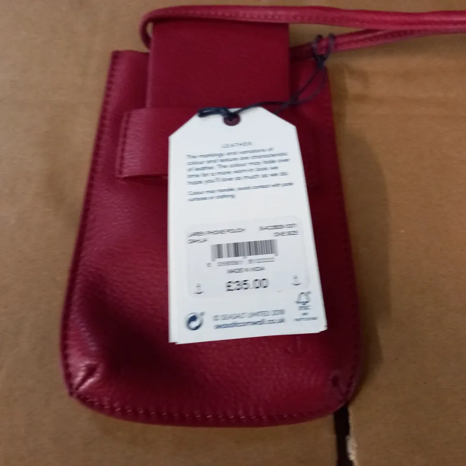 SEASALT CORNWALL LAREN LEATHER PHONE POUCH 