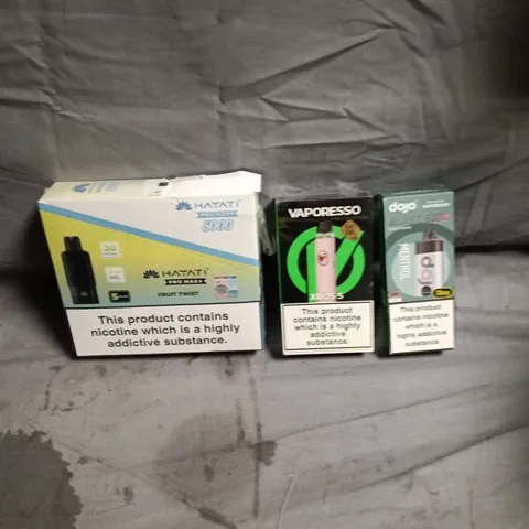 APPROXIMATELY 25 ASSORTED E-CIGARETTE PRODUCTS