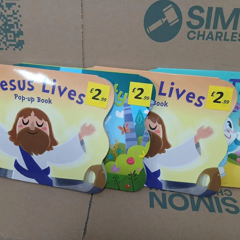 PACK OF 12 EASTER POP UP BOOKS