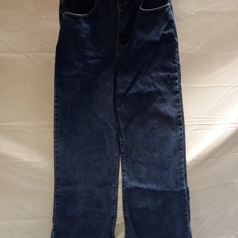 BOX OF APPROX 7 BRAND NEW COTTON:ON WIDE LEG JEANS - COOGEE BLUE SIZE AUS 6 