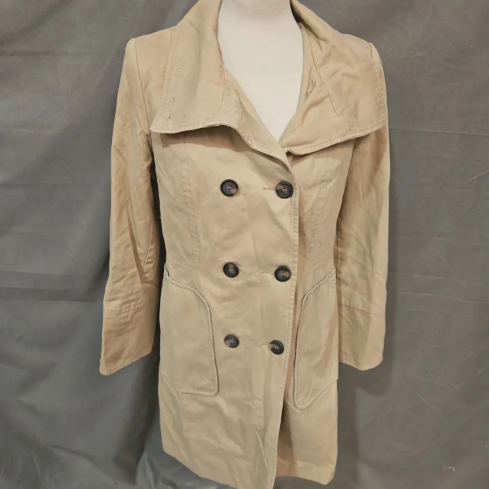 WHITE STUFF TRENCH COAT – WOMEN'S BEIGE, UK 10
