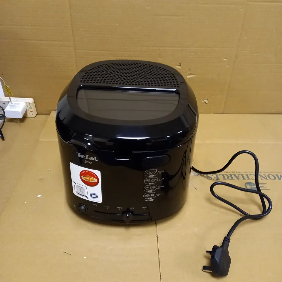 TEFAL UNO FF203840 DEEP FAT FRYER BLACK