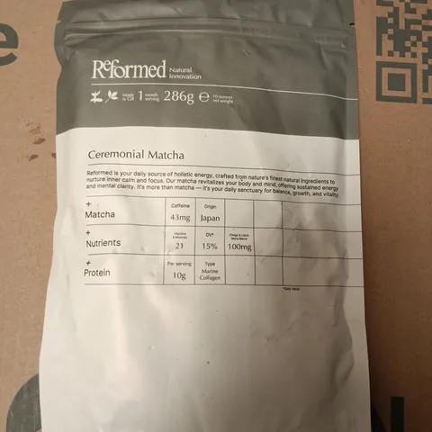 REFORMED CEREMONIAL MATCHA TEA POWDER – 286G