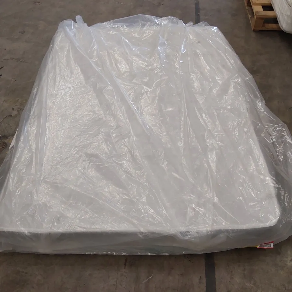 QUALITY BAGGED 4'6" DOUBLE MEMORY FOAM OPEN COIL MATTRESS