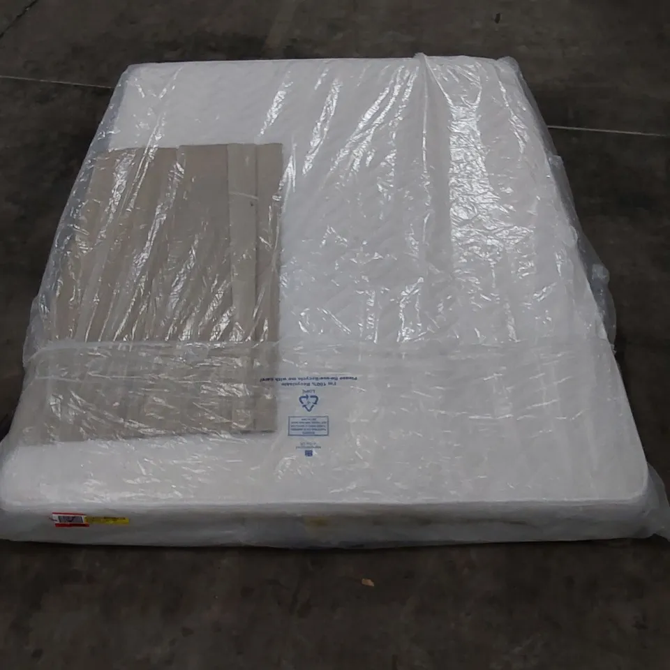 QUALITY BAGGED 5' SERENITY HYBRID COIL AND MEMORY FOAM MATTRESS 